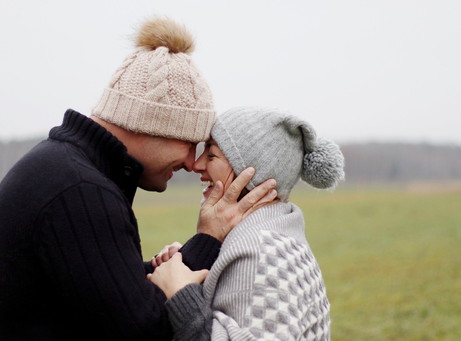 Happy couple, happy marriage.